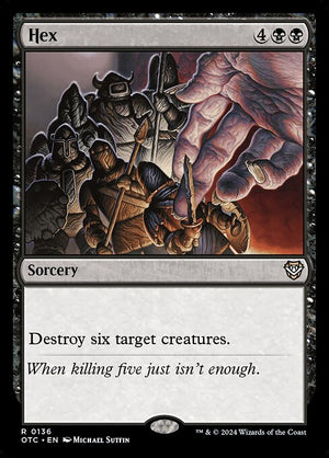 Hex (136) [Outlaws of Thunder Junction Commander]