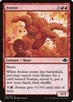 Avarax (112) [Dominaria Remastered]