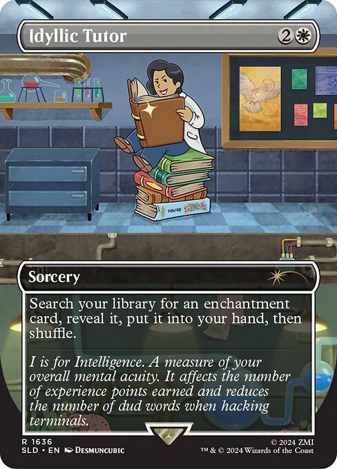 Idyllic Tutor (1636) [Secret Lair Drop]