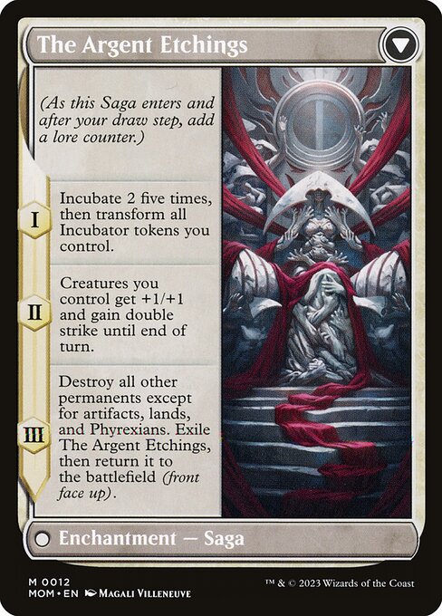 Elesh Norn // The Argent Etchings (12) [March of the Machine] Reverse