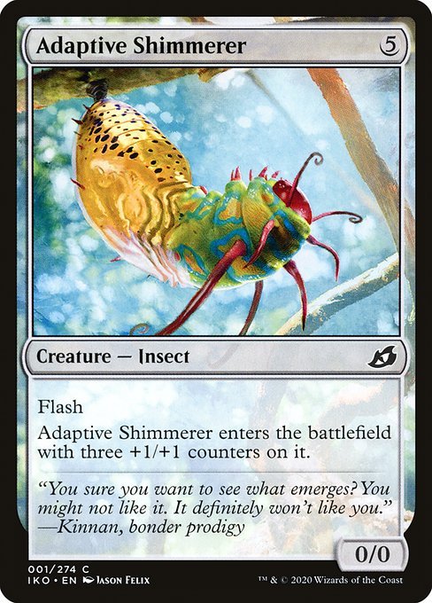 Adaptive Shimmerer (1) [Ikoria: Lair of Behemoths]