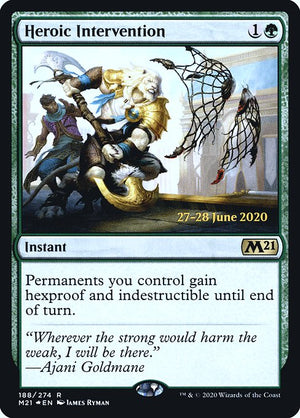 Heroic Intervention (188s) [Core Set 2021 Promos]