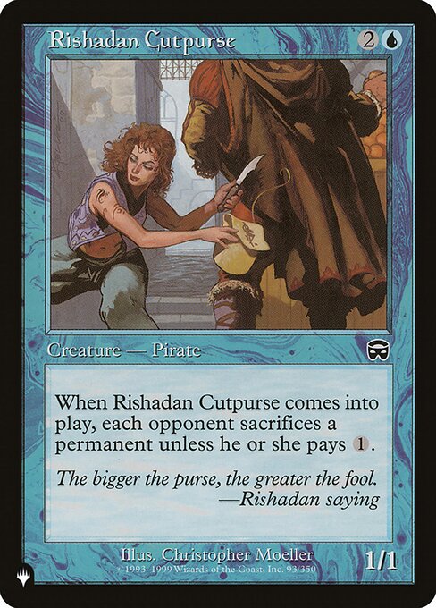Rishadan Cutpurse (MMQ-93) [The List]