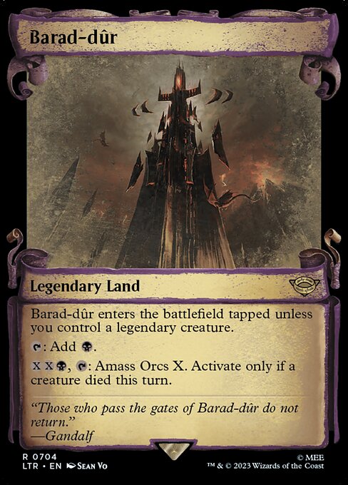 Barad-dûr (704) [The Lord of the Rings: Tales of Middle-earth] [Showcase]