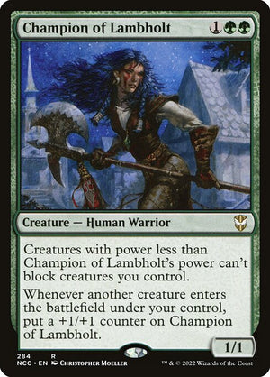 Champion of Lambholt (284) [New Capenna Commander]