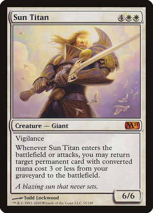 Sun Titan (35) [Magic 2011]