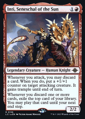 Inti, Seneschal of the Sun (156s) [The Lost Caverns of Ixalan Promos]