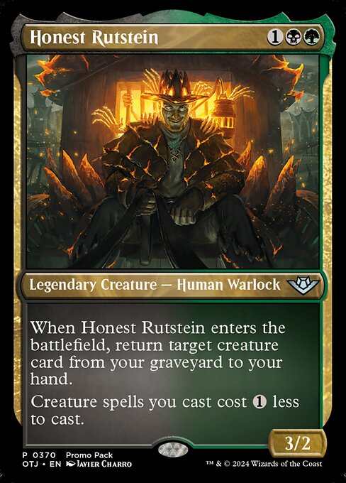 Honest Rutstein (370) [Outlaws of Thunder Junction]