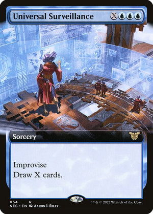 Universal Surveillance (54) [Neon Dynasty Commander] [Extended Art]
