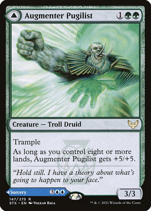 Augmenter Pugilist // Echoing Equation (147) [Strixhaven: School of Mages]