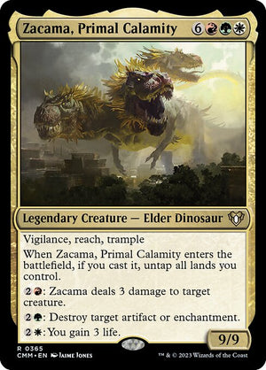 Zacama, Primal Calamity (365) [Commander Masters]