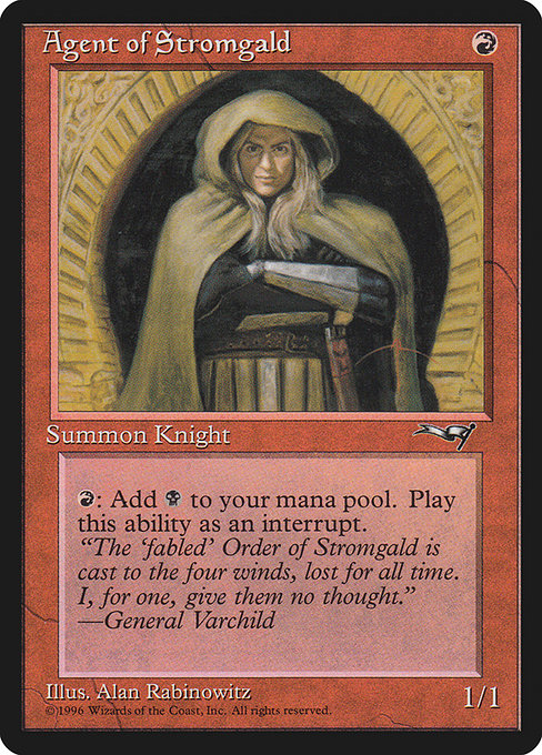 Agent of Stromgald (64b) [Alliances]