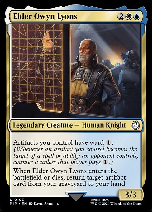Elder Owyn Lyons (103) [Fallout]