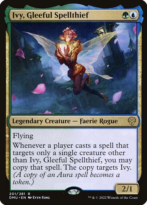 Ivy, Gleeful Spellthief (201) [Dominaria United]