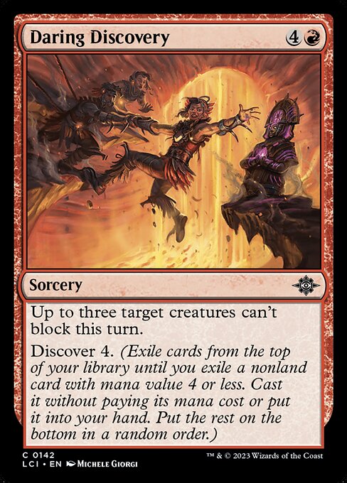 Daring Discovery (142) [The Lost Caverns of Ixalan]