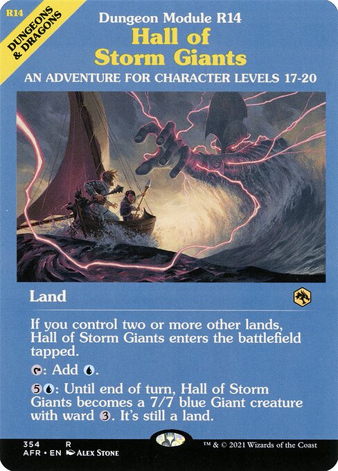 Hall of Storm Giants (354) [Adventures in the Forgotten Realms] [Showcase]