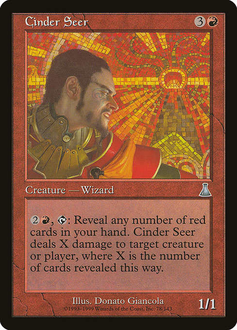 Cinder Seer (78) [Urza's Destiny]