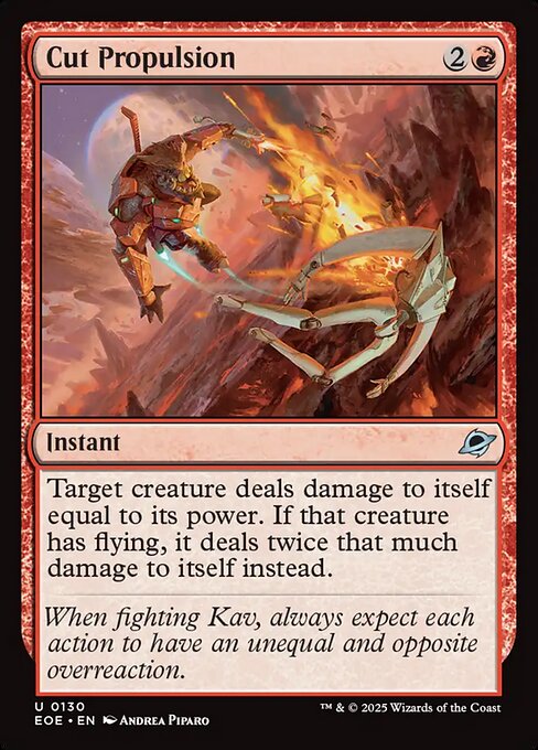 Cut Propulsion (130) [Edge of Eternities]