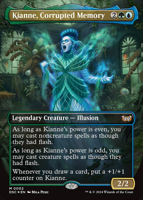 Kianne, Corrupted Memory (2) [Duskmourn: House of Horror Commander]