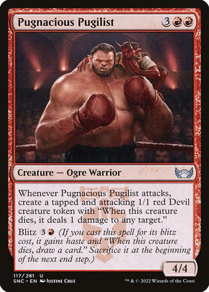 Pugnacious Pugilist (117) [Streets of New Capenna]