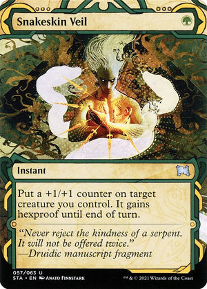 Snakeskin Veil (57) [Strixhaven Mystical Archive] [Showcase, Borderless]