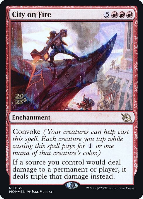 City on Fire (135s) [March of the Machine Promos]