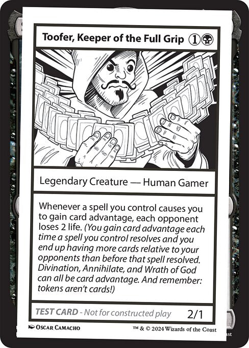 Toofer, Keeper of the Full Grip (999-TKOTFG) [Mystery Booster 2]