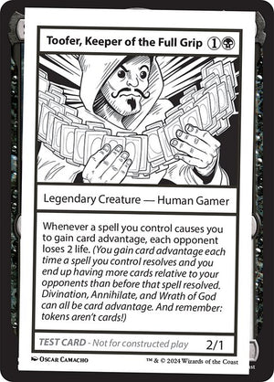 Toofer, Keeper of the Full Grip (999-TKOTFG) [Mystery Booster 2]
