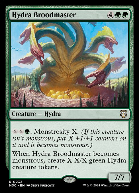 Hydra Broodmaster (233) [Modern Horizons 3 Commander]