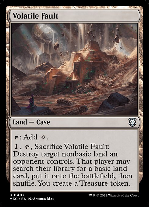 Volatile Fault (407) [Modern Horizons 3 Commander]