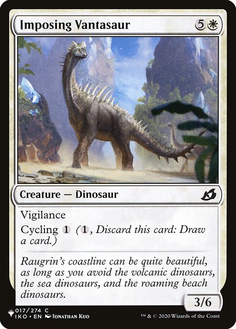 Imposing Vantasaur (IKO-17) [The List]