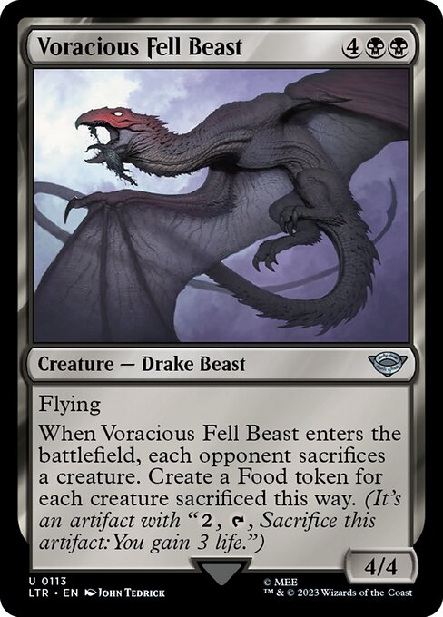 Voracious Fell Beast (113) [The Lord of the Rings: Tales of Middle-earth]