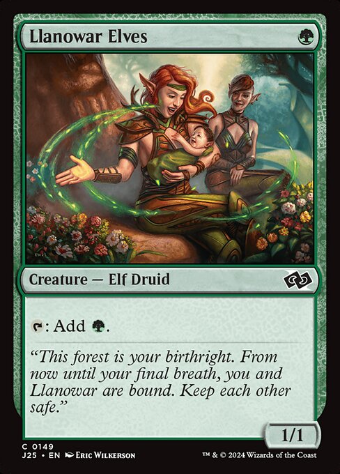 Llanowar Elves (149) [Foundations Jumpstart]