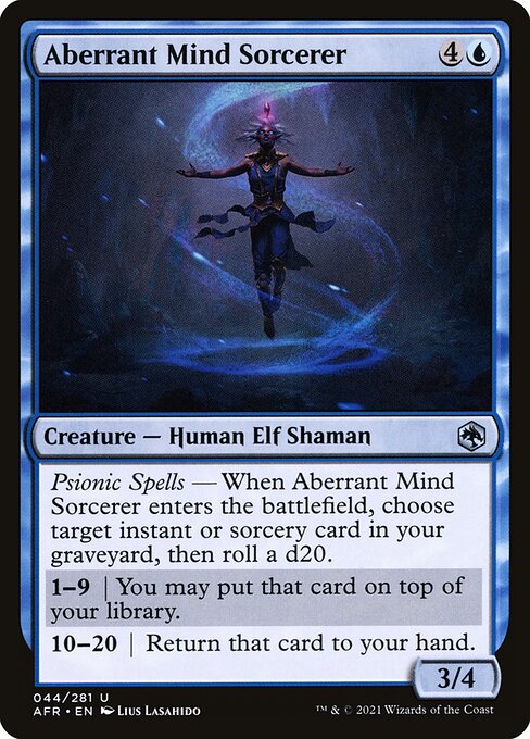 Aberrant Mind Sorcerer (44) [Adventures in the Forgotten Realms]
