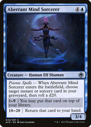 Aberrant Mind Sorcerer (44) [Adventures in the Forgotten Realms]