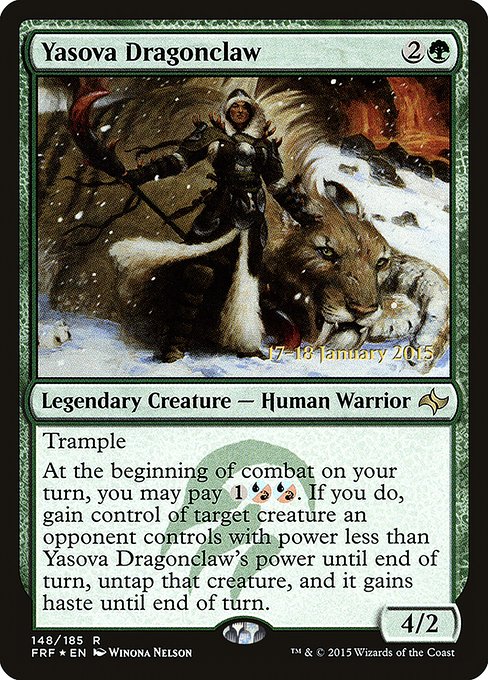 Yasova Dragonclaw (148s) [Fate Reforged Promos]