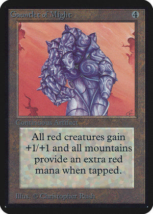 Gauntlet of Might (244) [Limited Edition Alpha]