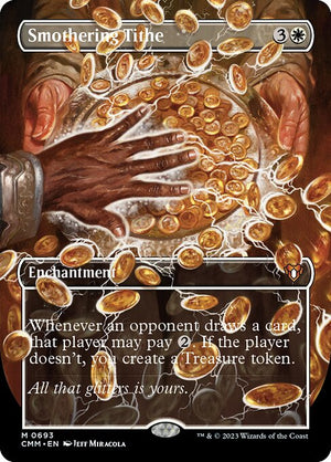 Smothering Tithe (693) [Commander Masters] [Borderless]