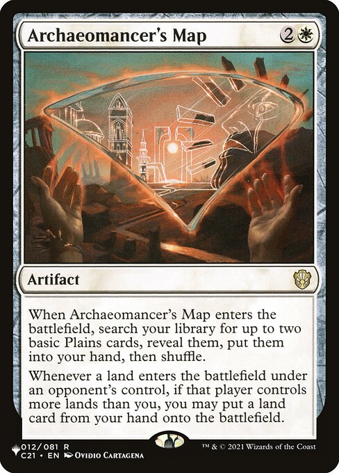 Archaeomancer's Map (C21-12) [The List]