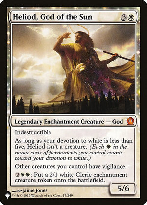 Heliod, God of the Sun (THS-17) [The List]