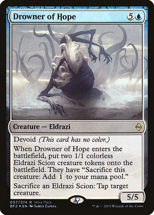 Drowner of Hope (57) [Battle for Zendikar Promos]
