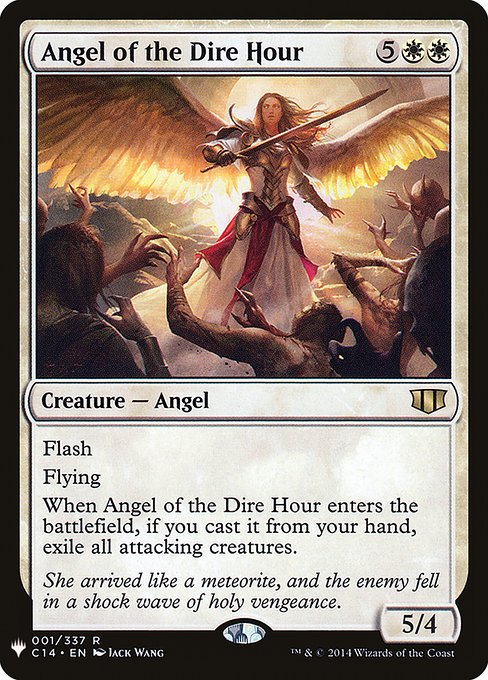 Angel of the Dire Hour (C14-1) [The List]