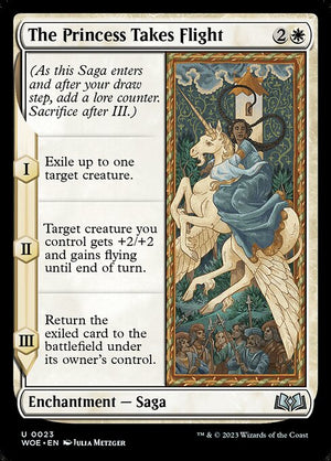 The Princess Takes Flight (23) [Wilds of Eldraine]