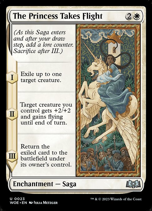 The Princess Takes Flight (23) [Wilds of Eldraine]
