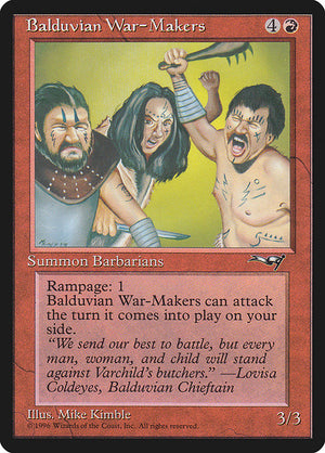 Balduvian War-Makers (66b) [Alliances]