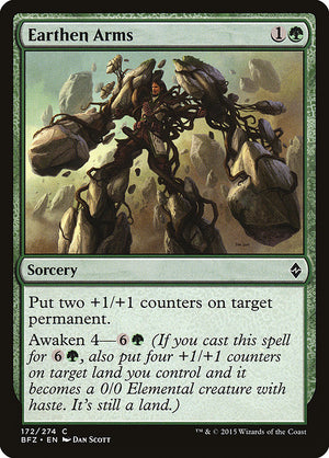 Earthen Arms (172) [Battle for Zendikar]