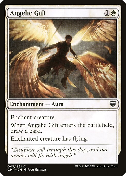 Angelic Gift (7) [Commander Legends]