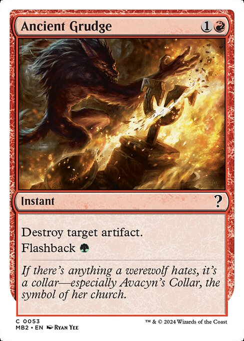Ancient Grudge (53) [Mystery Booster 2]