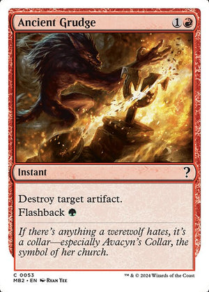 Ancient Grudge (53) [Mystery Booster 2]