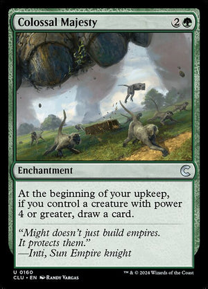 Colossal Majesty (160) [Ravnica: Clue Edition]